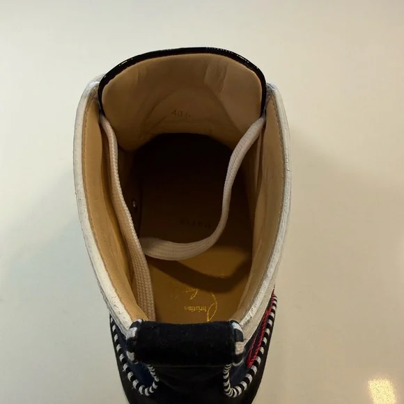 Christian Louboutin Multicolor High-Top Sneakers - Picture 4 of 5